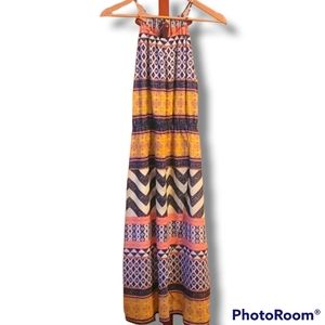 Sanctuary Colorful Halter Summer Dress